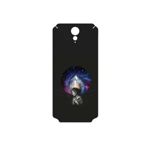 MAHOOT Collage of surreal Portrait of Women 3 Cover Sticker for HTC Desire 620