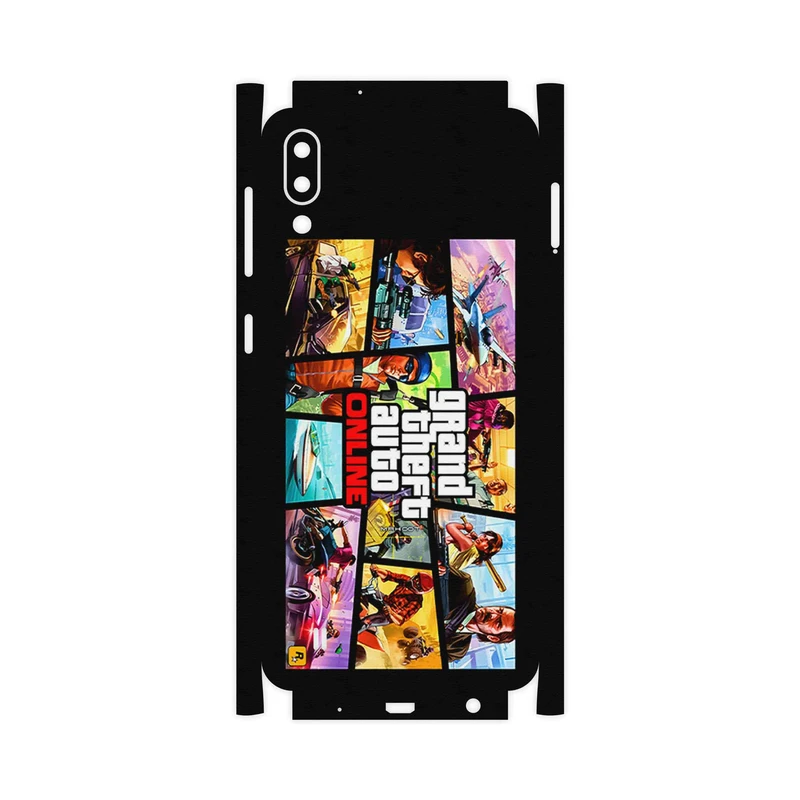 برچسب پوششی ماهوت مدل GTA Online Game Series-FullSkin مناسب برای گوشی موبایل سامسونگ Galaxy M10