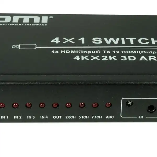 سوئیچ 4 به 1 HDMI مدل FARANET FN-S241A