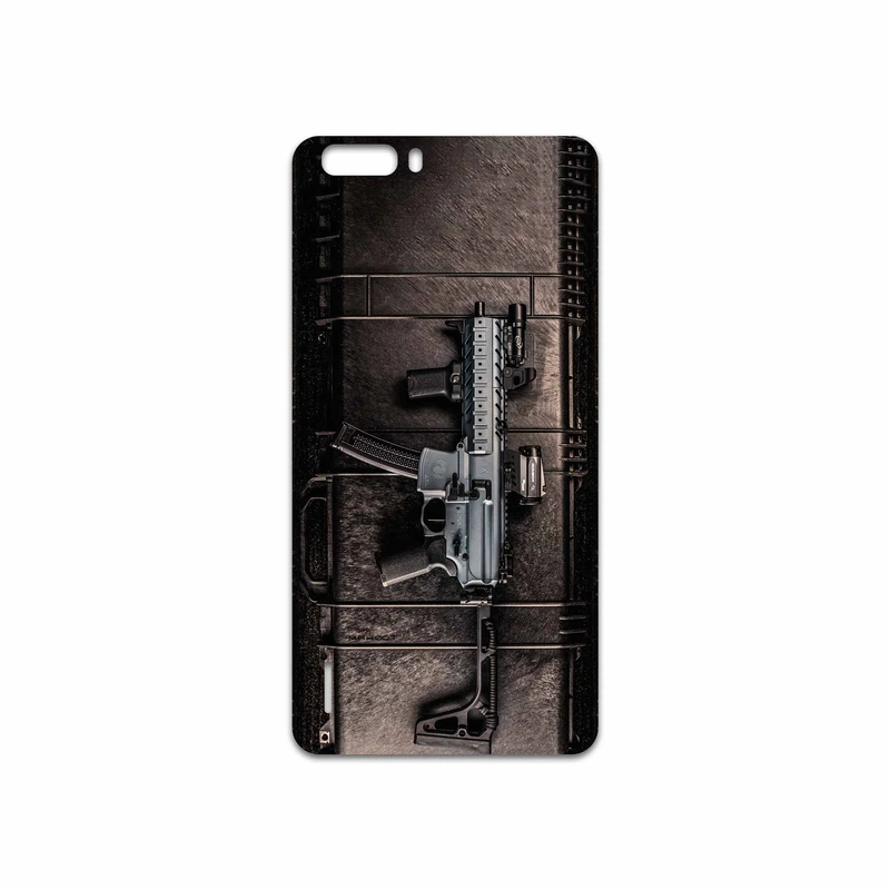 برچسب پوششی ماهوت مدل Gun مناسب برای گوشی موبایل آنر 6 Plus
