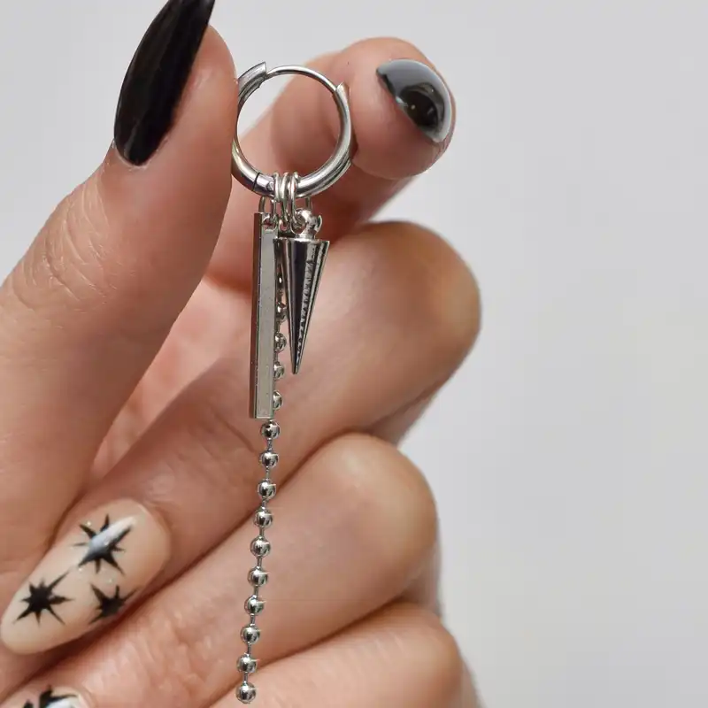 گوشواره زنانه پایتخت مدل PS427_GO