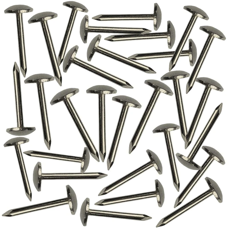  گل میخ نقره ای پایه بلند کد 515 بسته 500 عددی