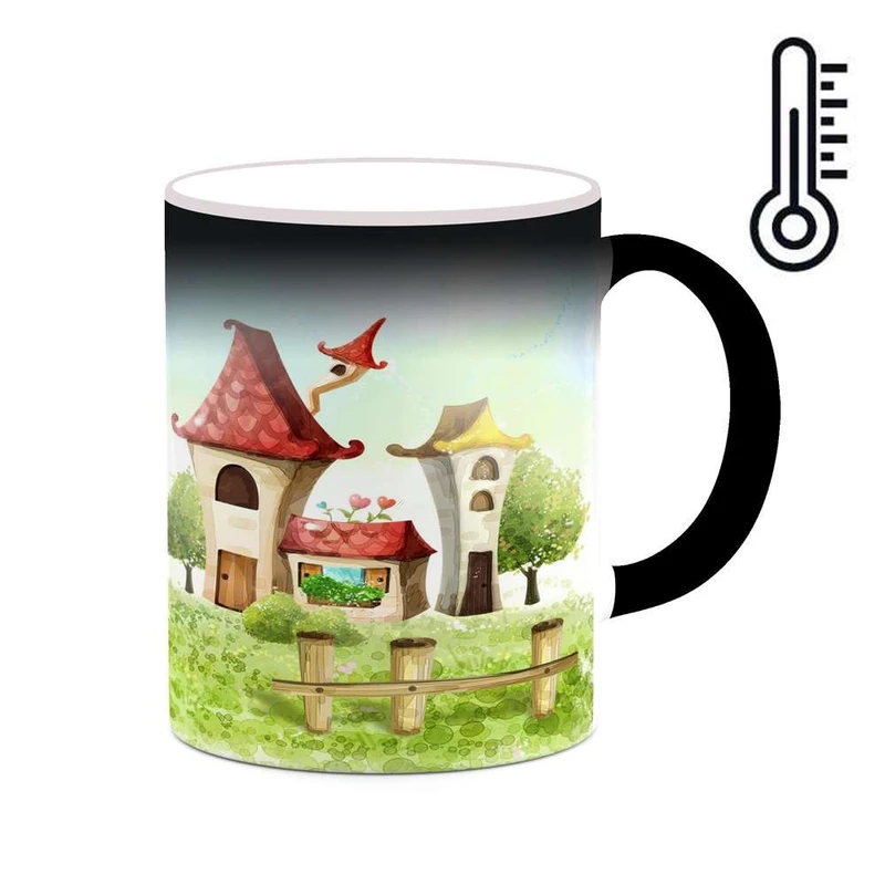 ماگ حرارتی کاکتی مدل دنیای فانتزی کد mgh18653