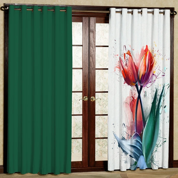 پرده مدل مخمل پانچی کد 7706 سایز 280x 140 سانتی متر