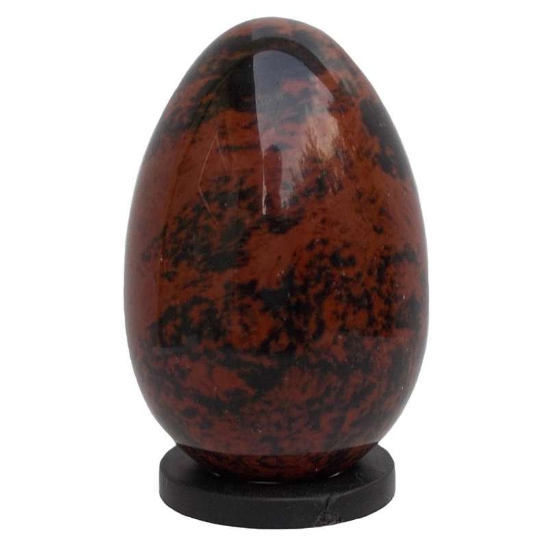 سنگ راف ابسیدین طرح تخم مرغی مدل RS644