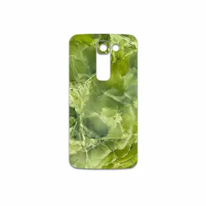 MAHOOT Green Crystal Marble Cover Sticker for LG G2 mini