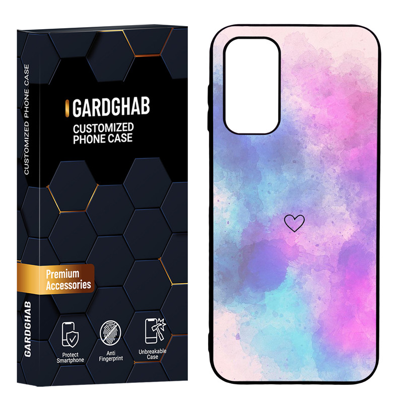 کاور گارد قاب مدل پشت گلس دخترانه مناسب برای گوشی موبایل سامسونگ Galaxy A14