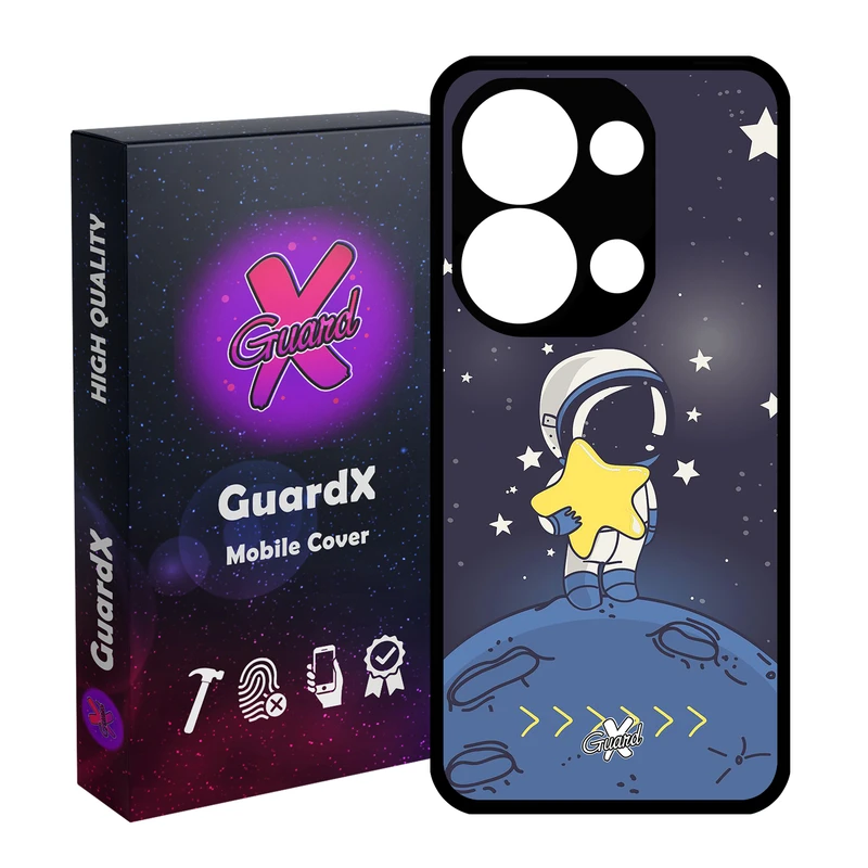 کاور گارد ایکس طرح Galaxy مدل Glass10004 مناسب برای گوشی موبایل شیائومی Redmi Note 13 Pro 4G / Poco M6 Pro 4G