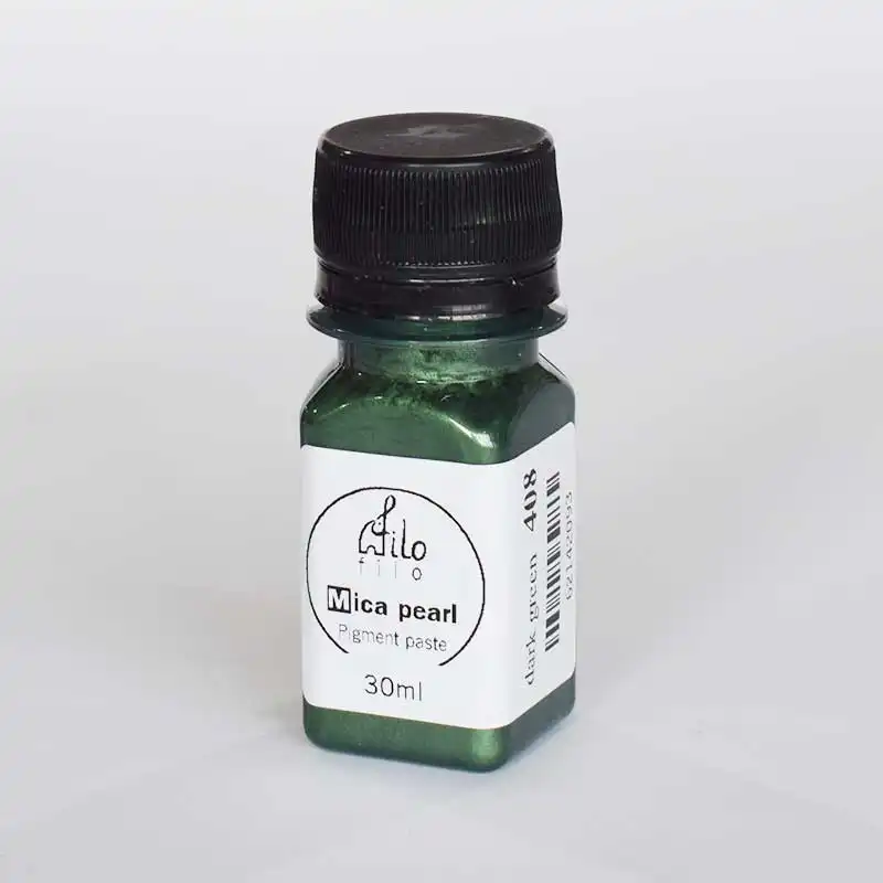 رنگ خمیری رزین اپوکسی فیلو مدل صدفی حجم 30 میلی لیتر بسته 8 عددی