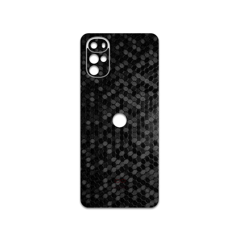 برچسب پوششی ماهوت مدل Honey-Comb-Circle مناسب برای گوشی موبایل موتورولا Moto G22