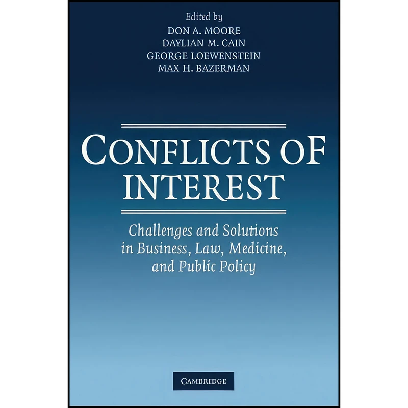 کتاب Conflicts of Interest اثر جمعي از نويسندگان انتشارات Cambridge University Press