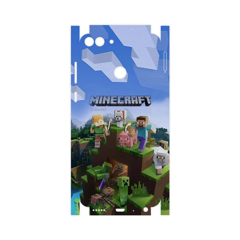 برچسب پوششی ماهوت مدل Minecraft-Game-FullSkin مناسب برای گوشی موبایل هوآوی P Smart