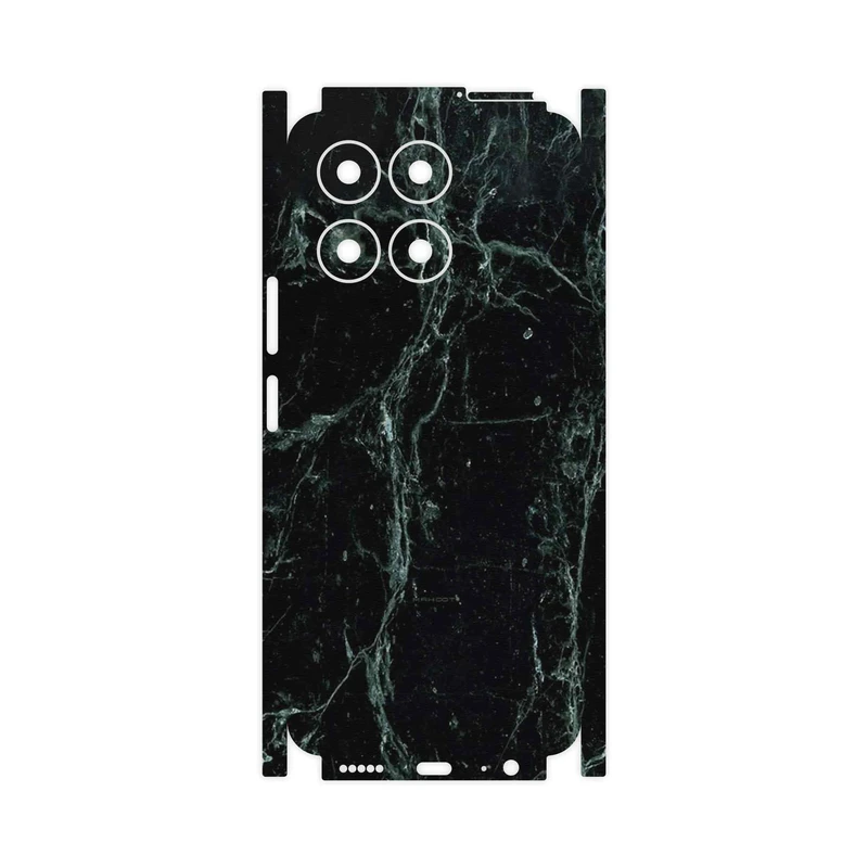 برچسب پوششی ماهوت مدل Graphite_Green_Marble-FullSkin مناسب برای گوشی موبایل آنر X6a