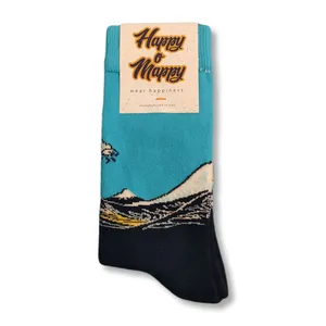 جوراب مدل فانتزی موج دریا