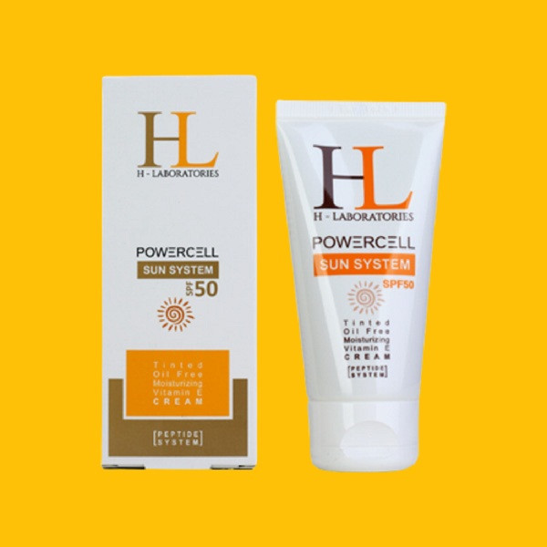 کرم ضد آفتاب رنگی اچ ال مدل SPF50 مناسب انواع پوست حجم 50 میلی لیتر کرم ضد آفتاب رنگی اچ ال مدل SPF50 مناسب انواع پوست حجم 50 میلی لیتر
