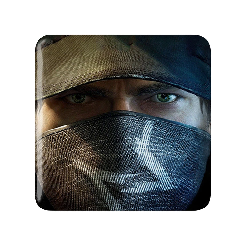 مگنت خندالو طرح ایدن پیرس واچ داگز مدل مربعی کد 30910