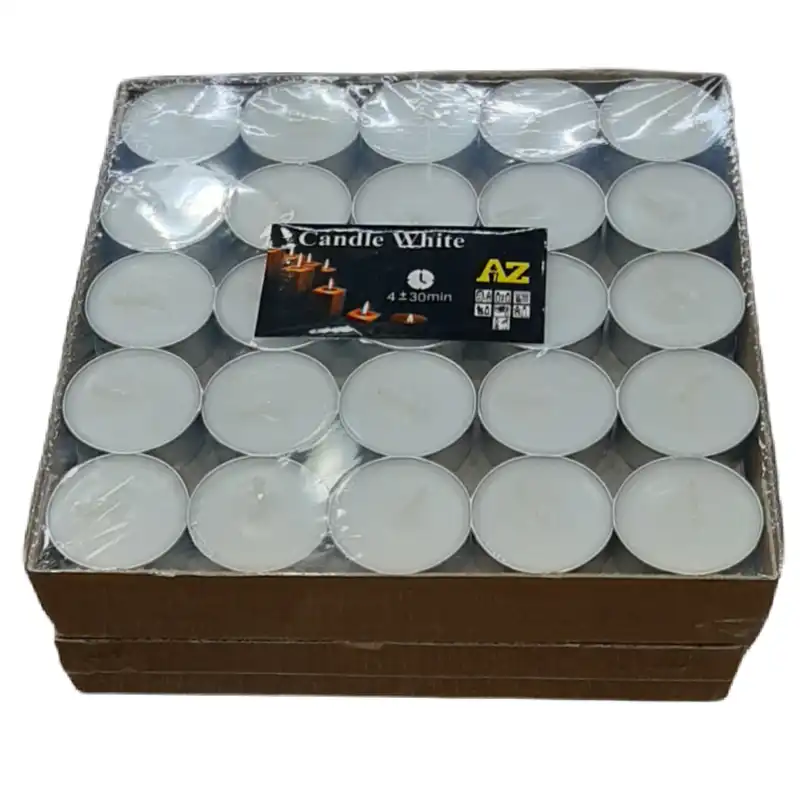 شمع وارمر مدل کندل وایت بسته 50عددی