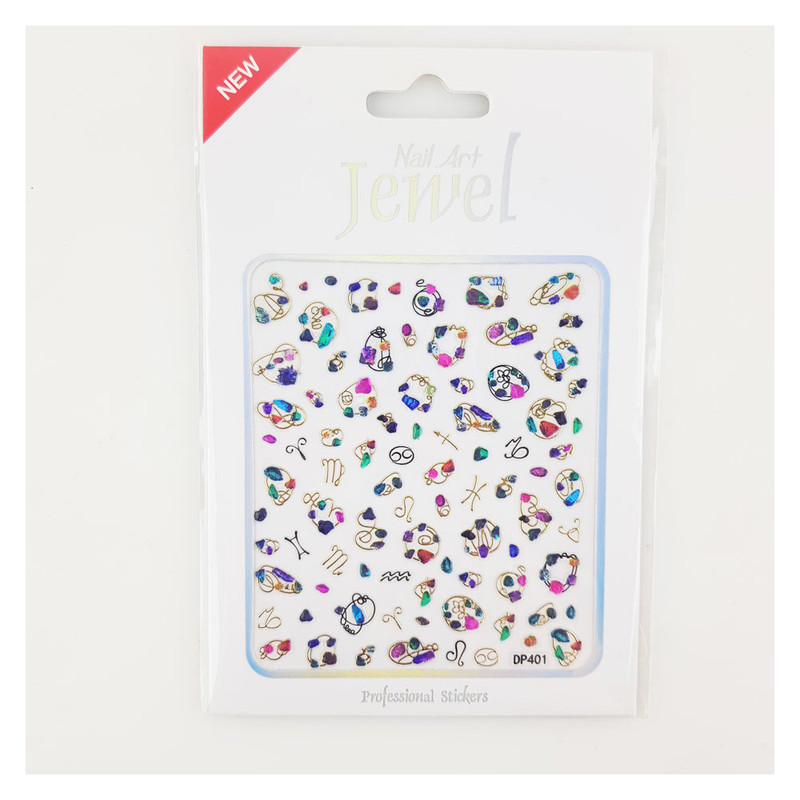 برچسب ناخن جویل مدل 401