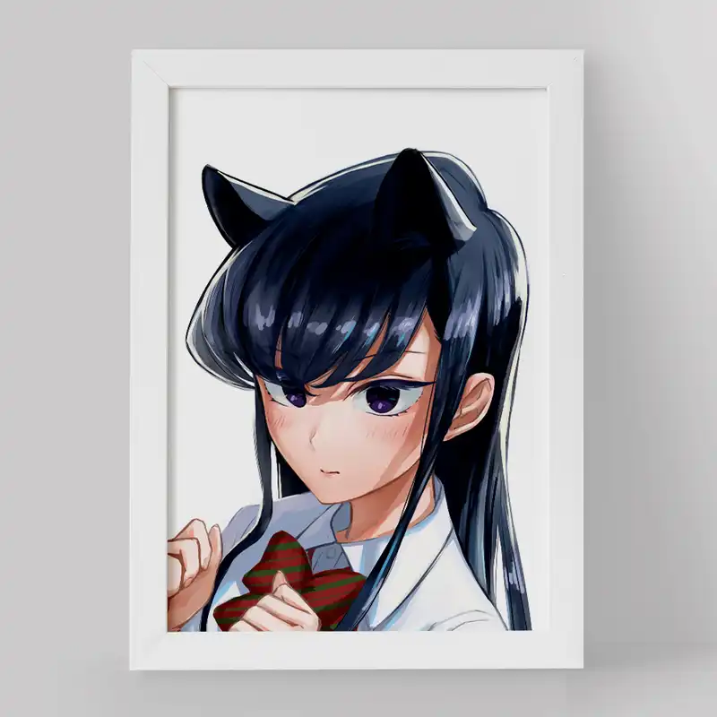 تابلو خندالو مدل انیمه کومی سان کد 16109