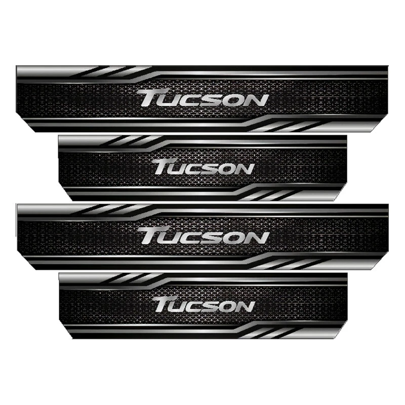 برچسب پارکابی خودرو رایسان کد SP2069 مناسب برای هیوندای توسان مجموعه 4 عددی