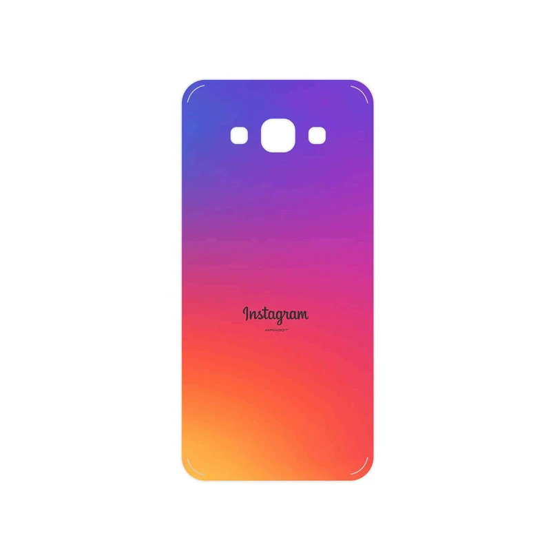 برچسب پوششی ماهوت مدل Instagram مناسب برای گوشی موبایل سامسونگ Galaxy A8