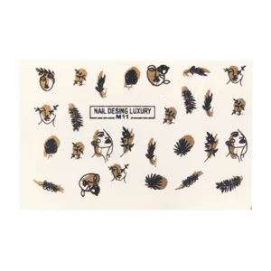 استیکر طراحی ناخن مدل M-11