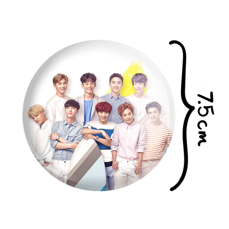 آینه جیبی خندالو طرح گروه اکسو EXO مدل تاشو کد 13668 آینه جیبی خندالو طرح گروه اکسو EXO مدل تاشو کد 13668