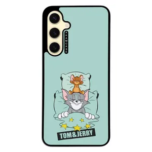 AKAM AMC-WSGS24FE-TOM & JERRY10 Cover For Samsung Galaxy S24 FE