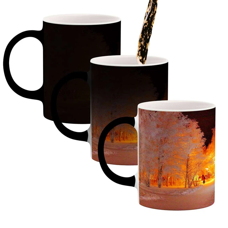 عکس شماره 4 : ماگ حرارتی کاکتی مدل منظره برفی کد mgh14891