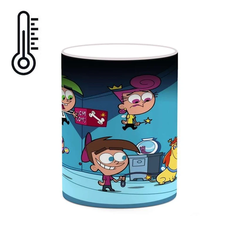 ماگ حرارتی کاکتی مدل کارتون The Fairly OddParents کد mgh23392