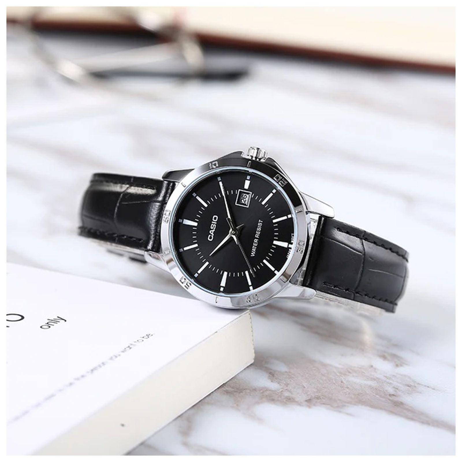 ساعت مچی عقربه ای زنانه کاسیو مدل LTP-V004L-1AUDF -  - 6