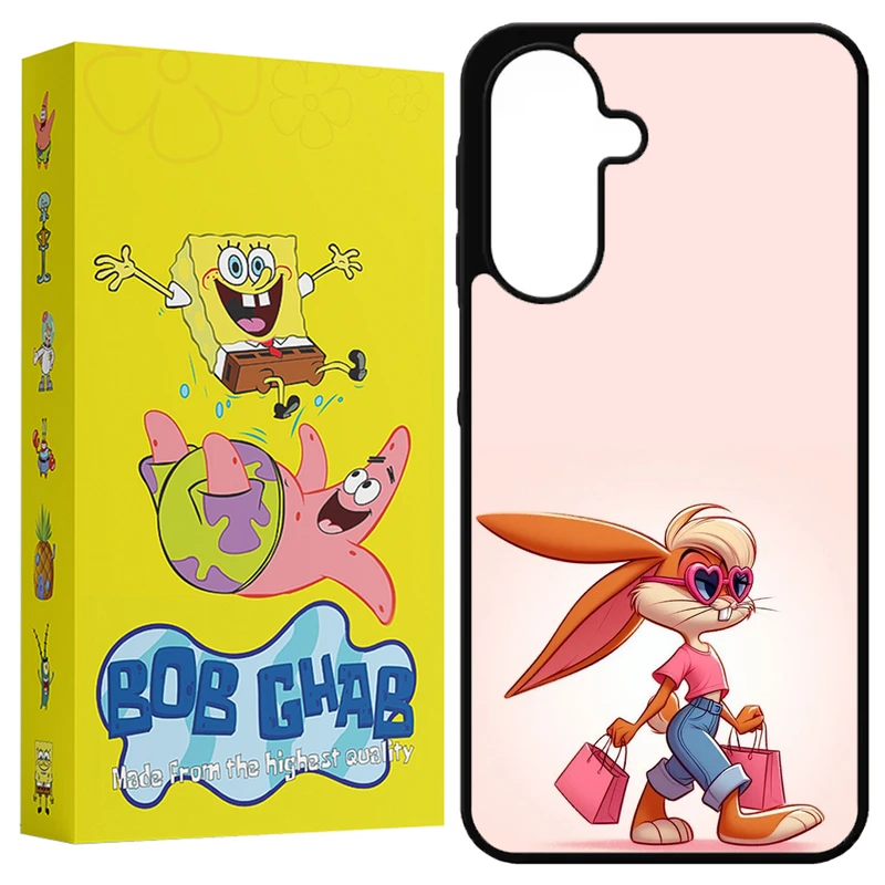 کاور باب قاب طرح خرگوش مدل BA26 مناسب برای گوشی موبایل سامسونگ Galaxy A26