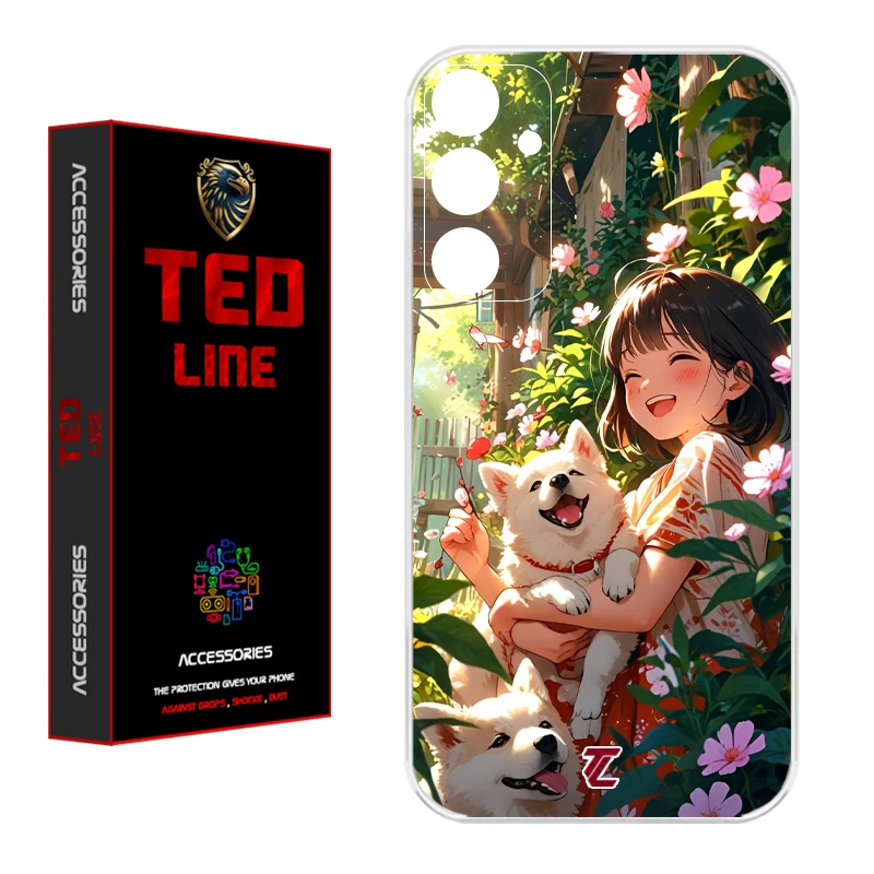 کاور تدلاین طرح سگ کد 1177 مناسب برای گوشی موبایل سامسونگ Galaxy A16