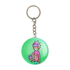 جاکلیدی خندالو مدل انیمیشن ریک و مورتی Rick and Mort کد 26591