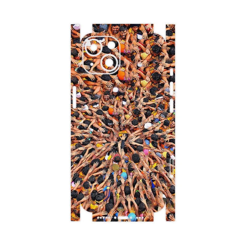 برچسب پوششی ماهوت مدل Indian Celebration-FullSkin مناسب برای گوشی موبایل اپل iPhone 13