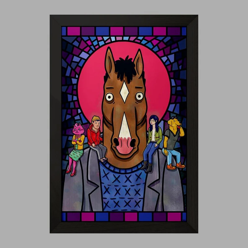 تابلو خندالو مدل سریال بوجک هورسمن Bojack Horseman  کد 1136
