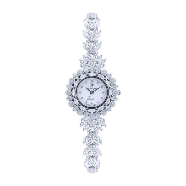 ساعت مچی عقربه ای نقره زنانه رویال کرون مدل دوره مارکیز کد 0199