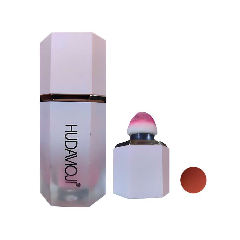 رژ گونه مایع هدی موجی مدل پددار شماره 04 رژ گونه مایع هدی موجی مدل پددار شماره 04