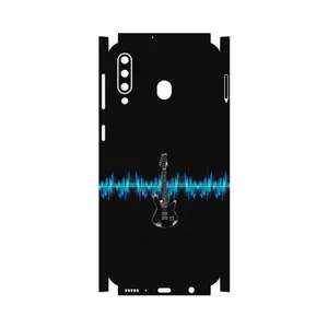 MAHOOT Electric Guitar-FullSkin Cover Sticker for Samsung Galaxy M30