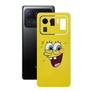 Remax cover sticker Leth model Spongebob design suitable for Xiaomi Mi 11 Ultra mobile phone