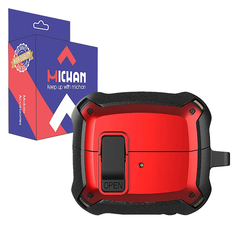 کاور میچان مدل Shild Lock مناسب برای کیس سامسونگ Galaxy buds 3/ 3 pro