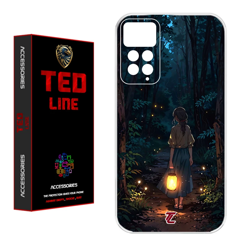 کاور تدلاین طرح دخترونه کد 1198 مناسب برای گوشی موبایل شیائومی Redmi Note 11 Pro 4G / Note 12 Pro 4G