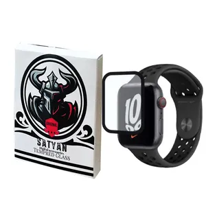 محافظ صفحه نمایش ساتیان مدل PMMAT مناسب برای اپل واچ Watch 45mm Series7 Aluminum