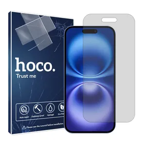 محافظ صفحه نمایش شفاف هوکو مدل Resistant مناسب برای گوشی موبایل اپل iPhone 16