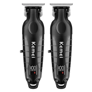ماشین اصلاح موی سر و صورت شارژی کیمی مدل KM-2293 بسته دو عددی