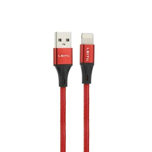 کابل تبدیل USB به لایتنینگ لیتو مدل LD-38 طول 0.2 متر