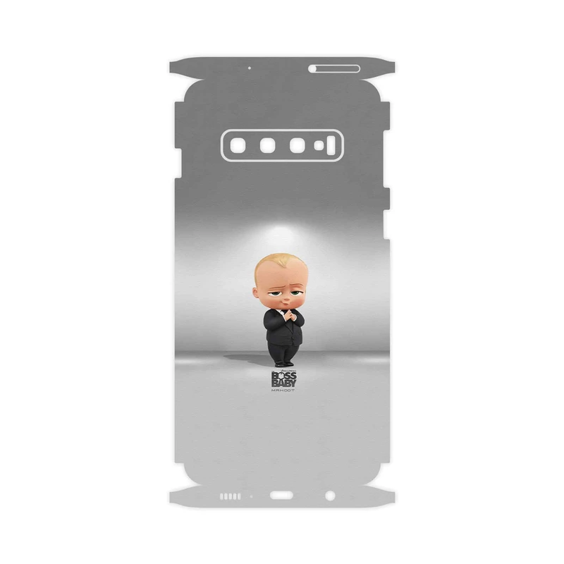 برچسب پوششی ماهوت مدل The Boss Baby-FullSkin مناسب برای گوشی موبایل سامسونگ Galaxy S10