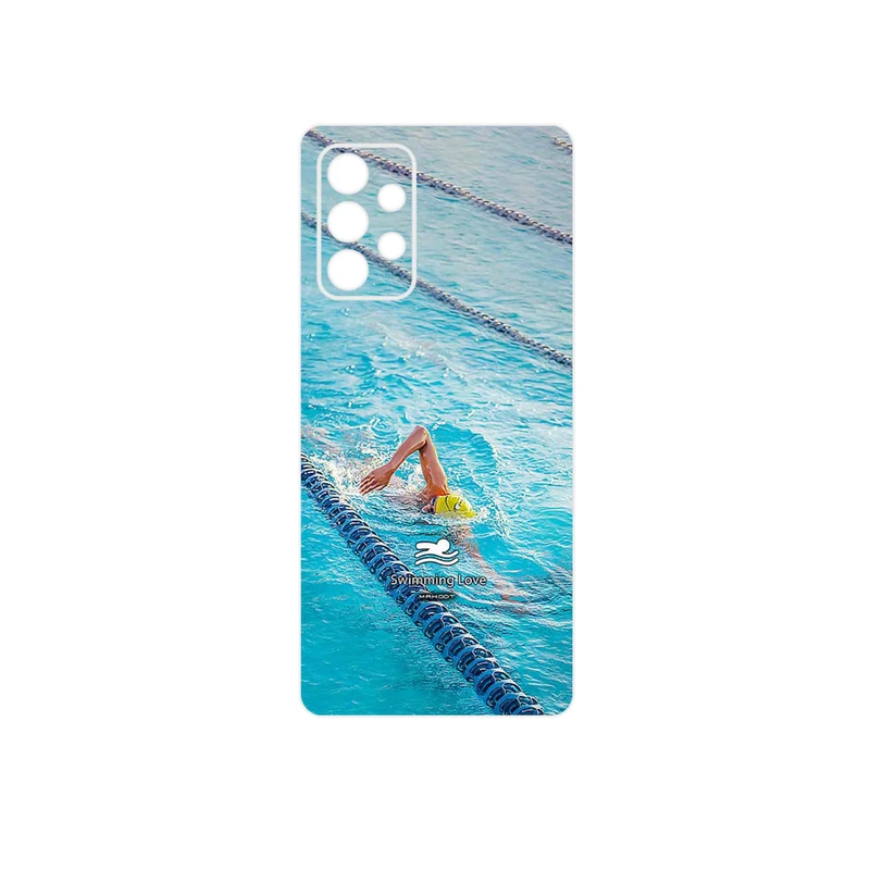 برچسب پوششی ماهوت مدل Swimming مناسب برای گوشی موبایل سامسونگ Galaxy A53 5G