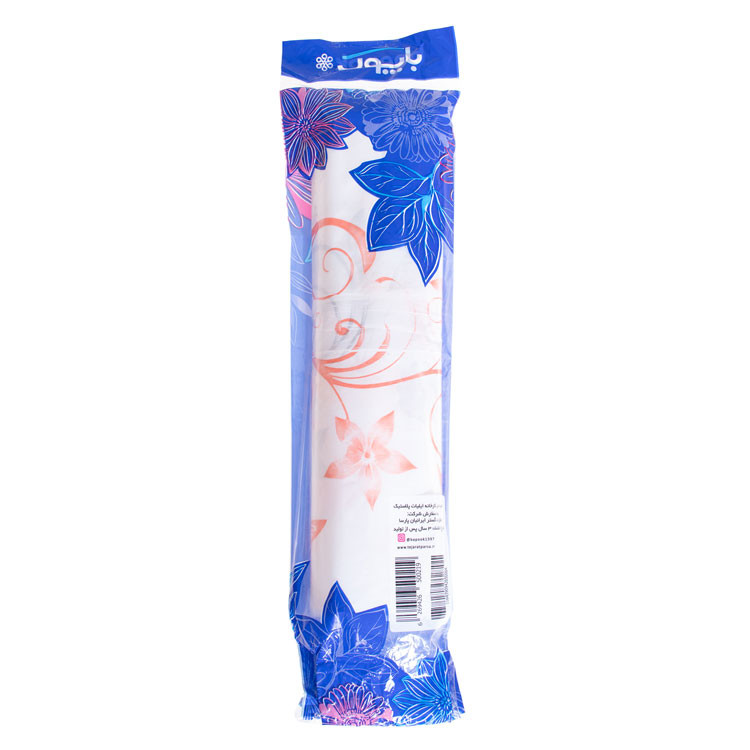 سفره یکبار مصرف باپوک مدل disposable  رول 50 متری بسته 2 عددی