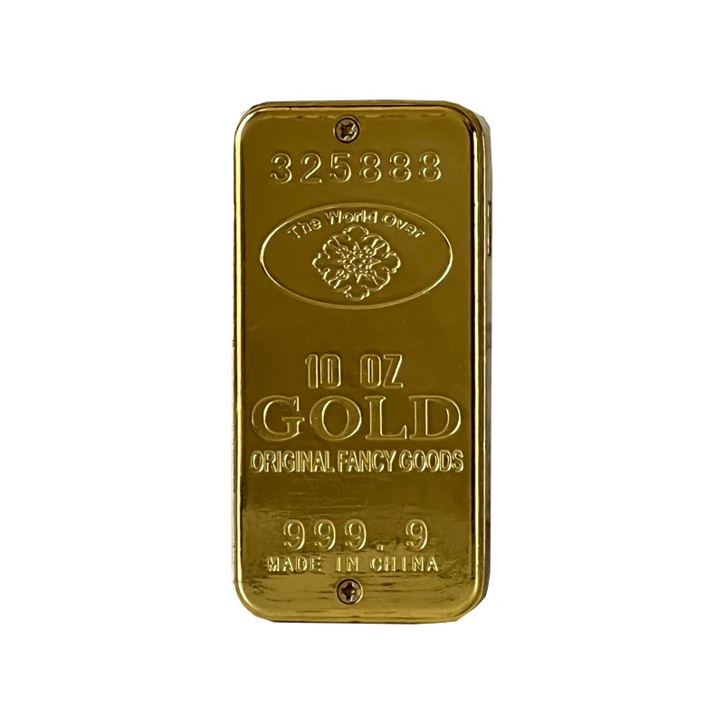 فندک گازی مدل شمش طلا 2105